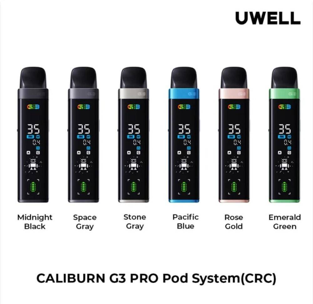 جهاز سحبة و شيشة كاليبرن جي 3 برو caliburn g3 pro pod من يو ويل