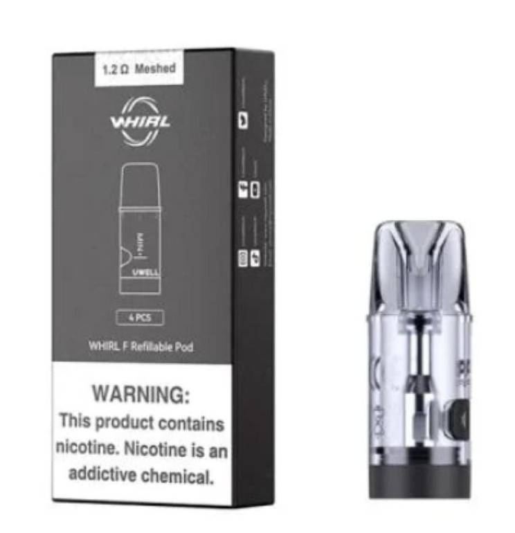 بودات سحبة ويرل اف من يو ويل Uwell Whirl F Replacement Pods