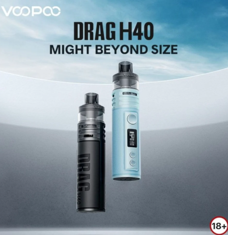 شيشة دراق اتش 40 من فوبو الصغيرة VooPoo Drag H40