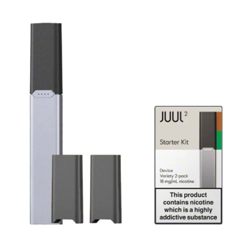سحبة جول 2 الاصدار الثاني مع 2 بودات Juul 2 Starter Kit