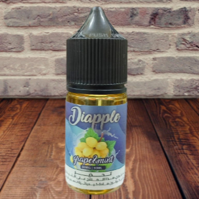 نكهة سولت ديابل معسل عنب نعناع Diapple Grape Mint