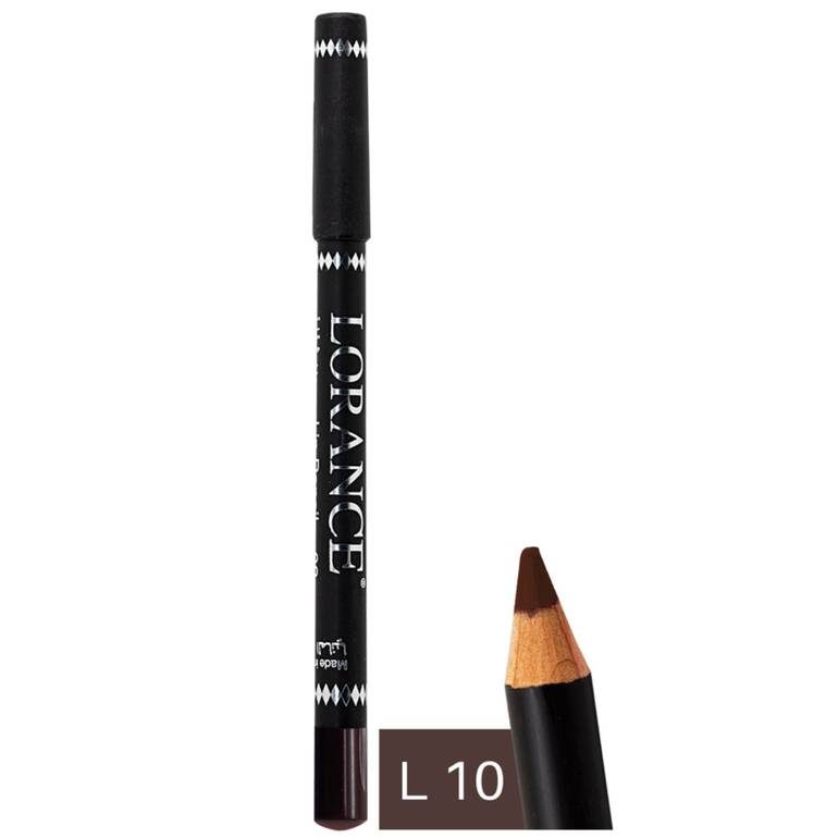 قلم تحديد شفاه لورانس عنابي ثابت - LORANCE درجة اللون - 10 