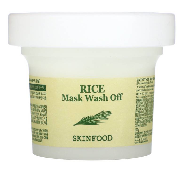 قناع الوجه بالأرز سكن فود لتفتيح البشرة  (SkinFood) - 100 جم