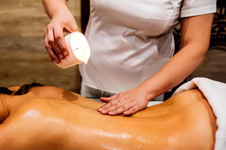 Lovely massage candle 