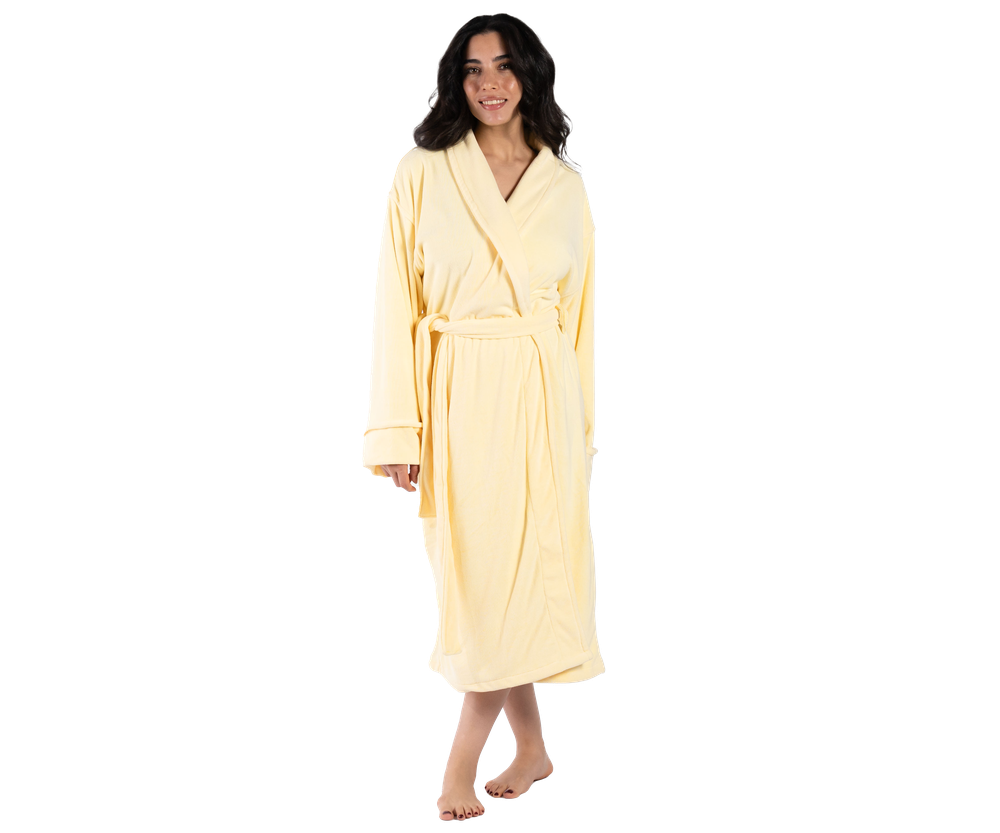  روب استحمام ( اصفر فاتح ) - M/L
