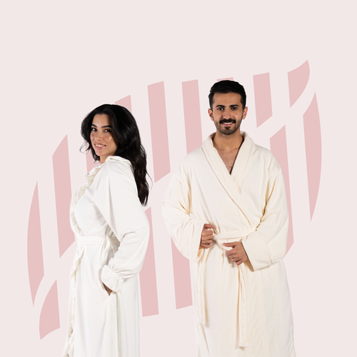 مجموعة الكبلز  ( روب إوار بيج + روب رافلز ابيض )