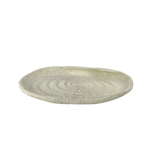 Wavy Plate - White