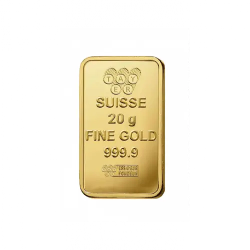 Saudi 24 carat gold bar, 20 grams