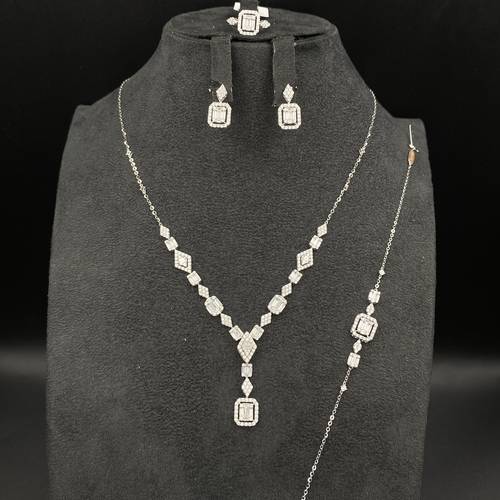 Set 18k white Gold