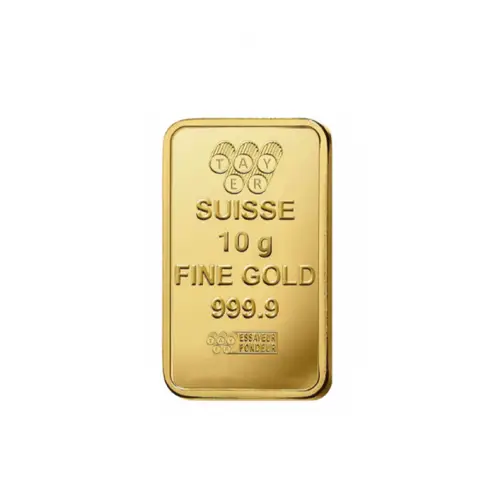 Saudi 24 carat gold bar, weighing 10 grams