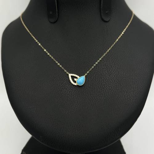  عقد ذهب عيار 18