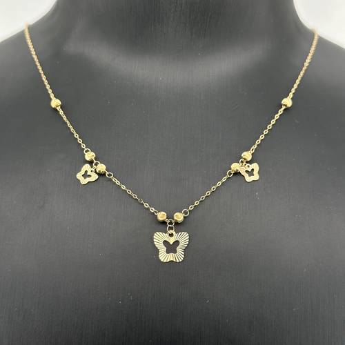  عقد ذهب عيار 18