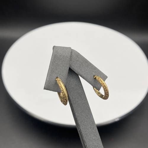 حلق ذهب عيار 18 