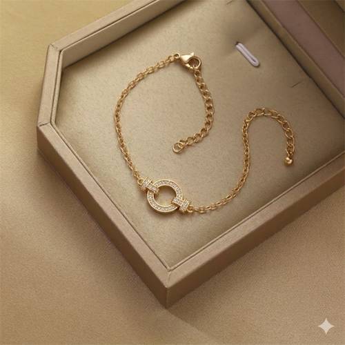 Classic gold women's bracelet