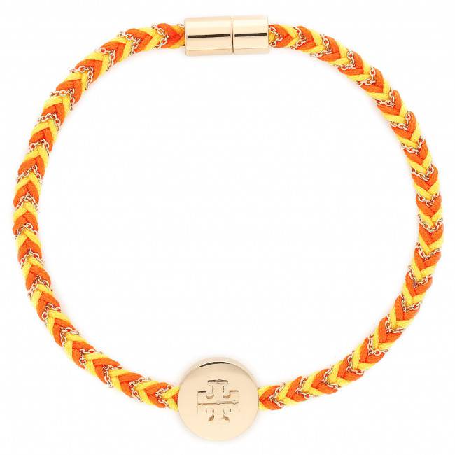 سوار بلون ذهبي/ برتقالي/ أصفر | Tory Burch