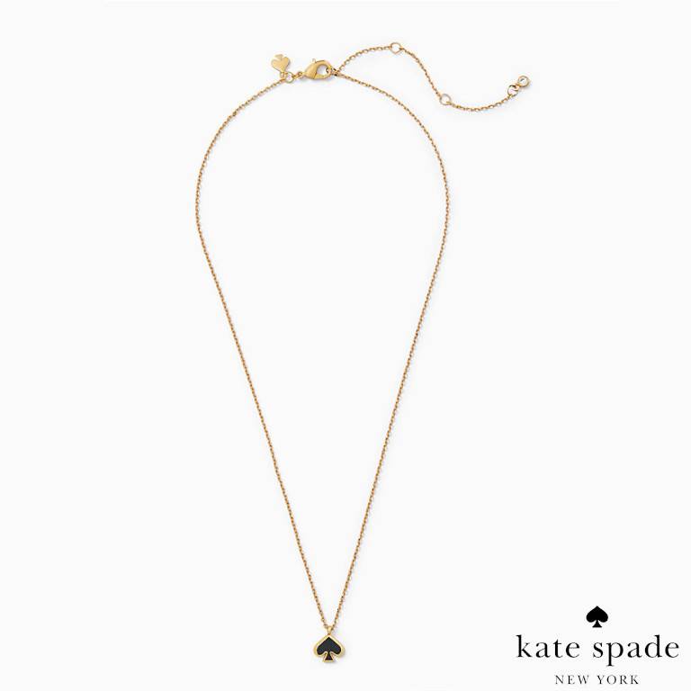 عقد بقلادة سوداء | Kate Spade
