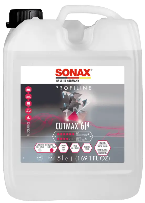 SONAX | بوليش خشن CutMax - نتيجة احترافية