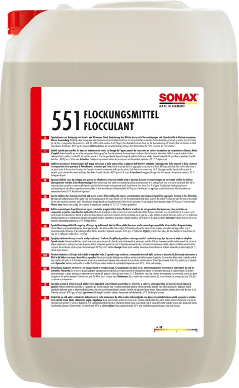 Flocculant | SONAX 
