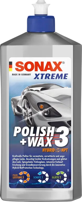 SONAX | بوليش و واكس في خطوة واحدة 