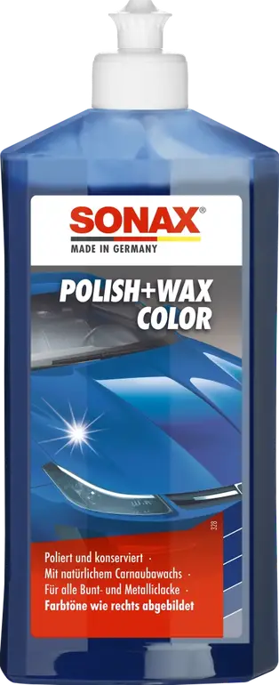 SONAX | بوليش و واكس يدوي للون الازرق