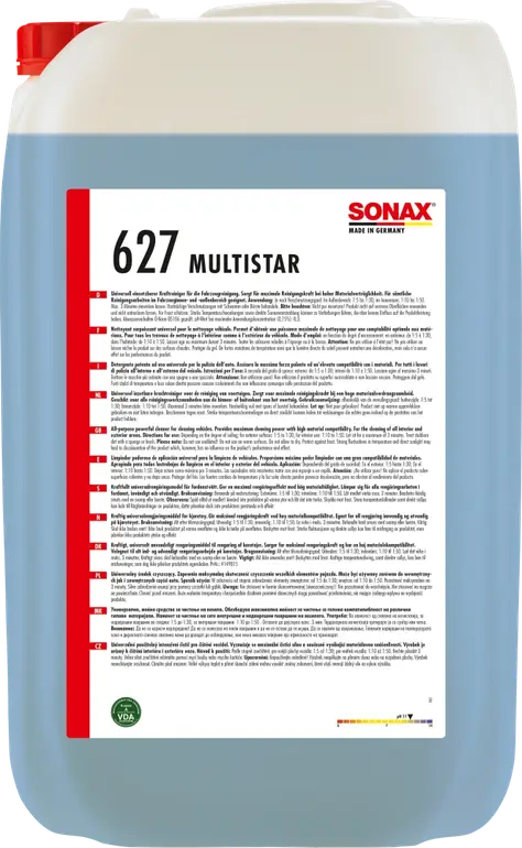 MultiStar | SONAX منظف عام لجميع الاستخدامات - مركز 