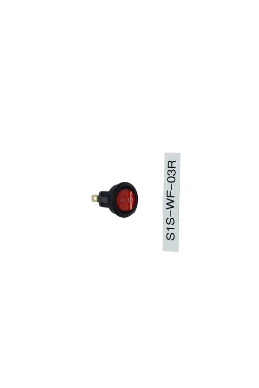 S1S | 12V3PIN ON/OFF SWITCH RED