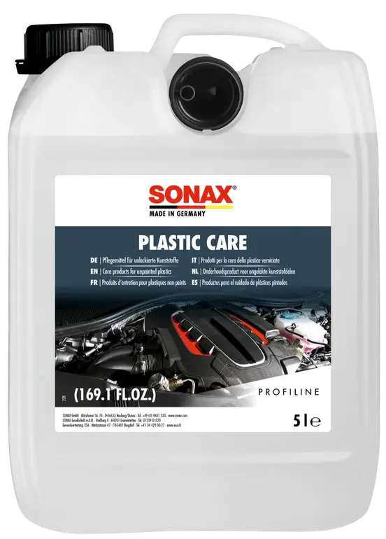 SONAX | بوليش حماية وترطيب لجميع اجزاء البلاستيك - الداخلي والخارجي 