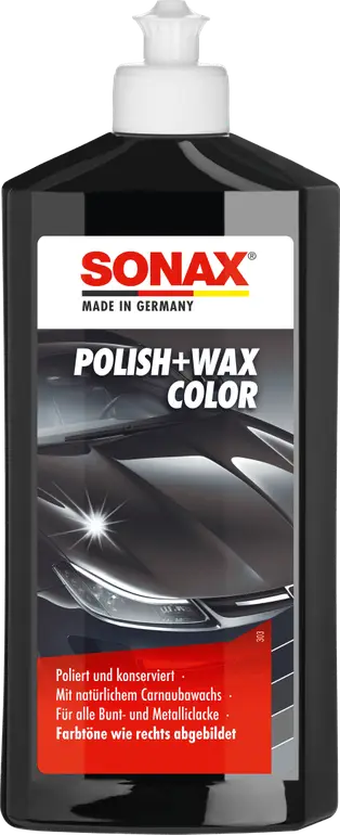 SONAX | بوليش و واكس يدوي للون الاسود