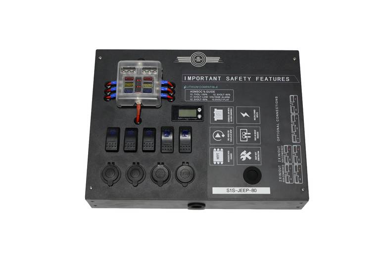 S1S | 2PIN ROCKER SWICH X5 VOLTMETER