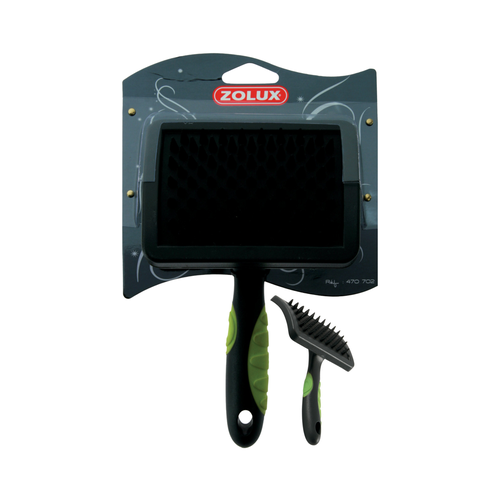 Zolux Rubber Carding Brush-Large