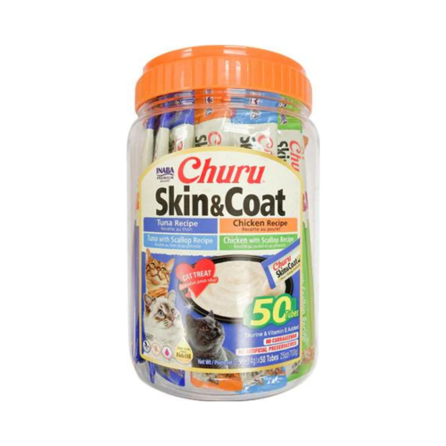 INABA CHURU SKIN & COAT VARIETIES 50x14g