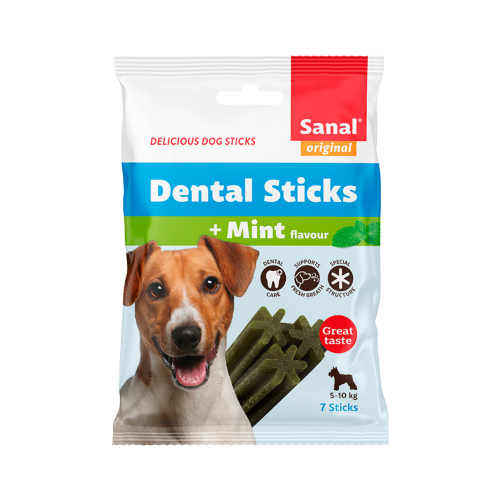 Sanal Mint Dental Sticks Small for Dogs 105g