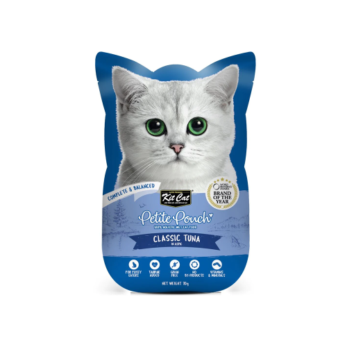 Kitcat Petite Pouch Complete Food-Classic Tuna 70g