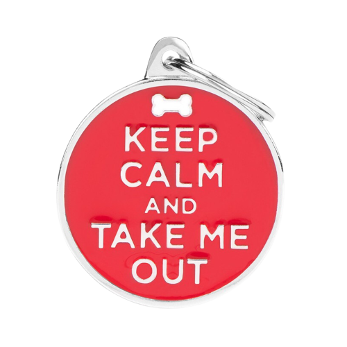 MF Tags KEEP CALM/OUT