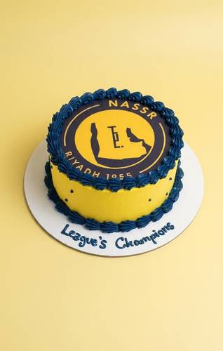 كيكة النصر البطل 💛🏆