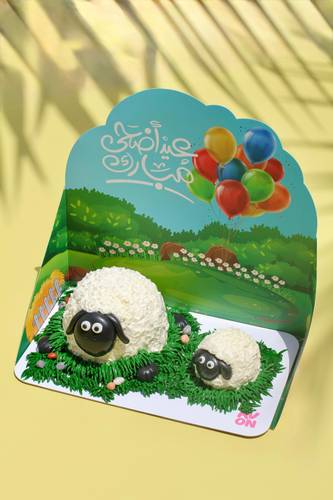 كيكة خروف الاضحى 🐑