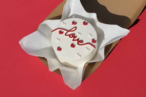  lanchbox Love hearts cake ♥♥
