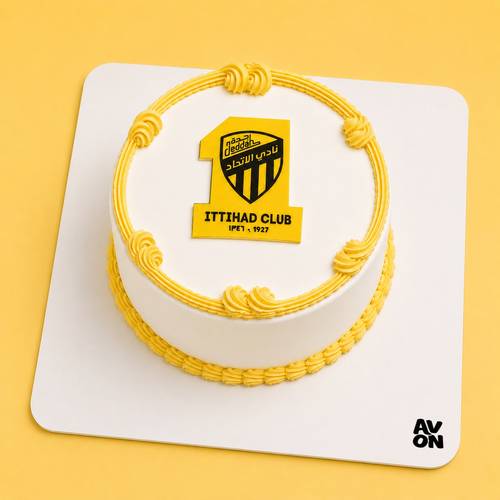 💛كيكة الاتحاد الفاخرة🖤