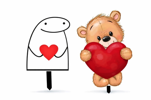 تغريسة حاملة القلب ❤️ 