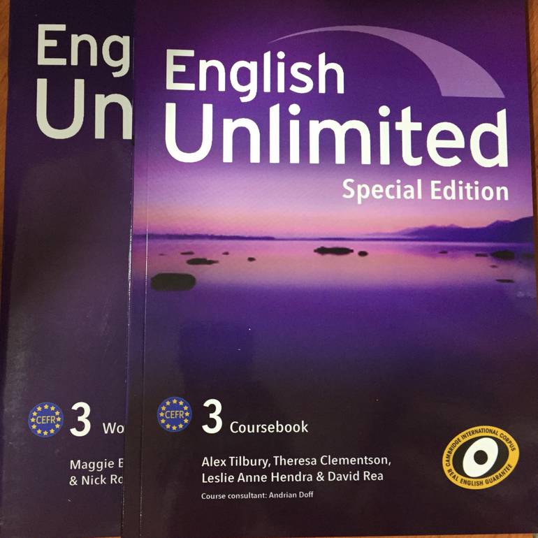 english unlimited 3 course and work book