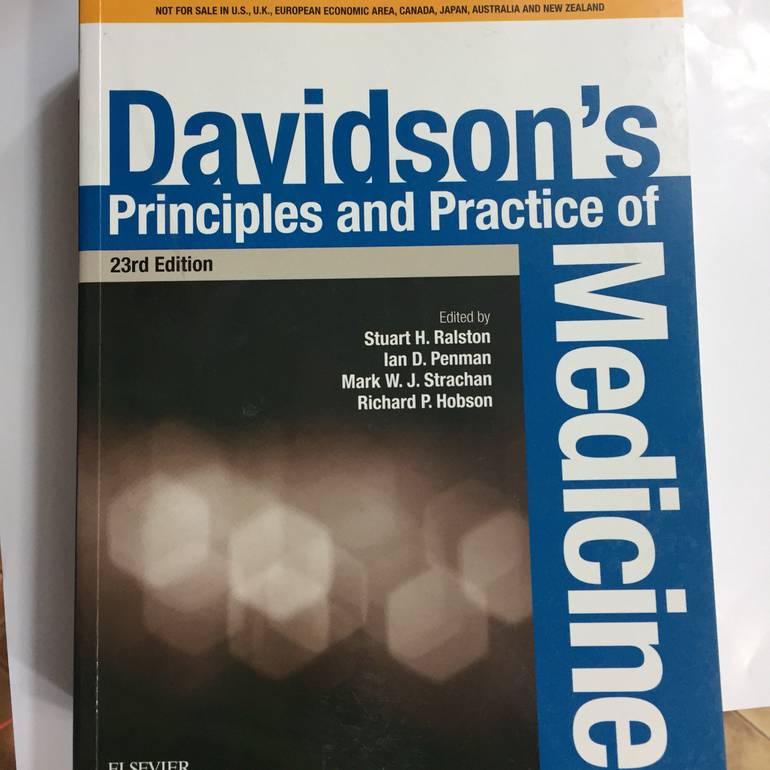 davidson’s principles & practices of medicine 23th edi