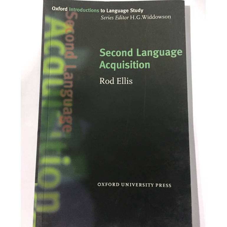 second language acquisition