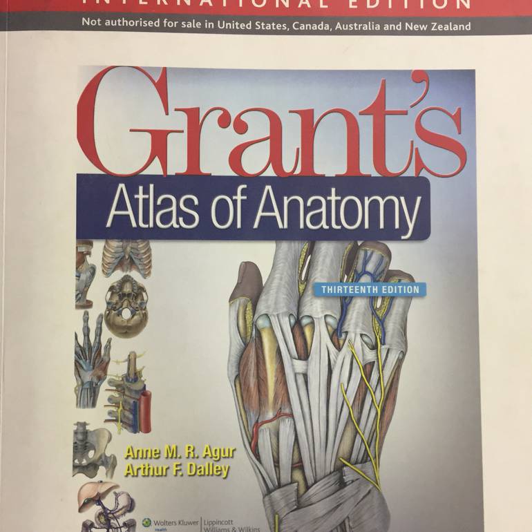 grant’s atlas of anatomy 13th edition