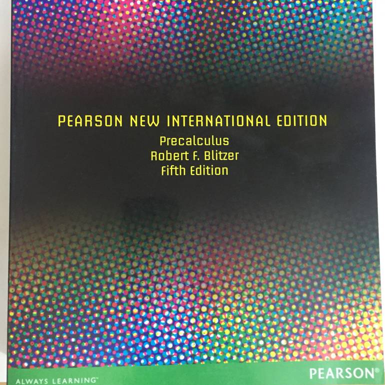 precalculus fifth edition