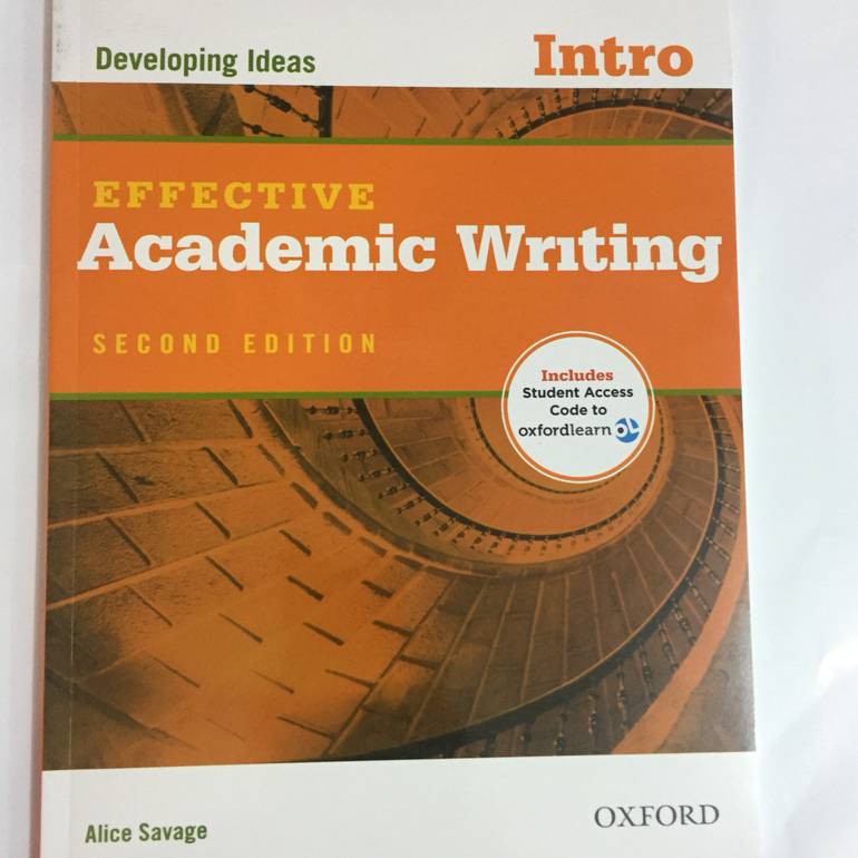 effective academic writing intro second edition