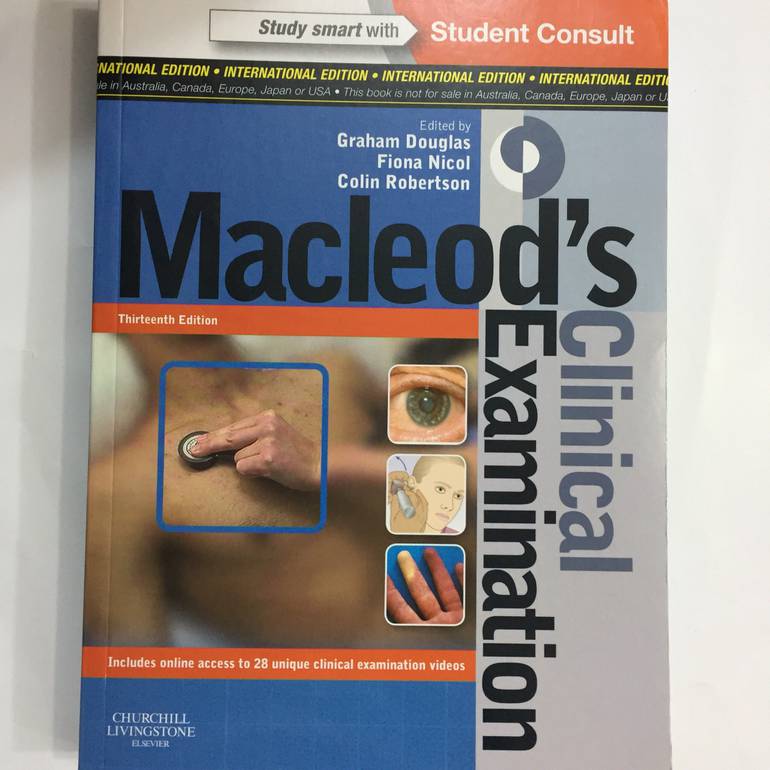 macleod’s clinical examination 13th edition