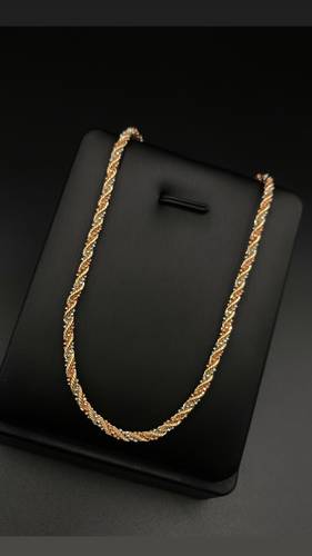 عقد ذهب أصفر عيار 18