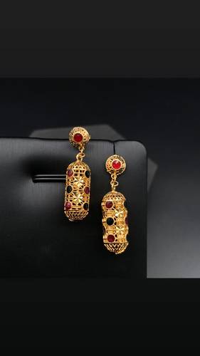 YELLOW GOLD EARINGS 21K