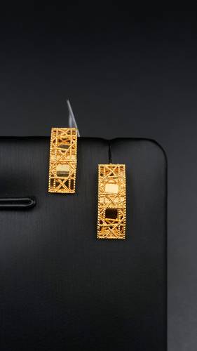 YELLOW GOLD EARINGS 21K