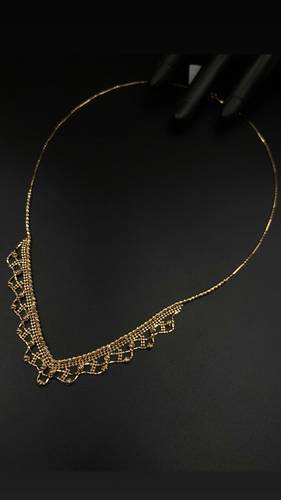 YELLOW GOLD NECKLACE K18